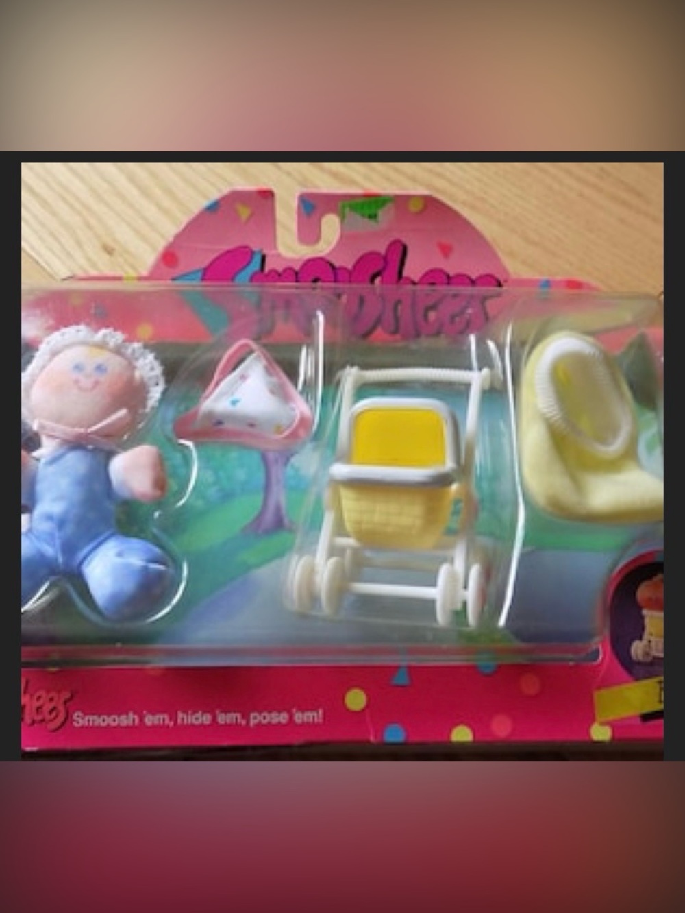 Vintage Smooshees Bouncing Baby Bonnie Set - Picture 15 of 16